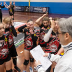 pallavolo grosseto squadra under 14 uisp con il tecnico leonello corridori febbraio 2025