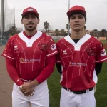 baseball bbc grosseto Da sinistra Ernesto Exposito e Jamal Zalm marzo 2025