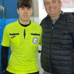 hockey pista arbitro Pier Francesco e il babbo Pier Paolo Montomoli marzo 2025