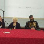 pugilato conferenza istituto fossombroni turbanti, rosanna conti cavini e giorgetti aprile 2025