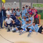 hockey pista La festa della Blue Factor castiglione della pescaia per il passaggio in serie A1 maggio 2025