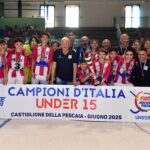 hockey pista squadra hc Castiglione under 15 campione d’italia giugno 2025