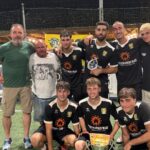 uisp calcio a 5 festeggiamenti squadra Agenzia Pratoranieri agosto 2025
