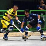 hockey pista squadra A2 Blue Factor Castiglione azione di gioco settembre 2025