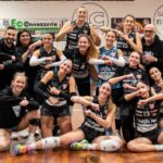 pallavolo grosseto serie C femminile festeggia la vittoria su La bulletta gennaio 2026