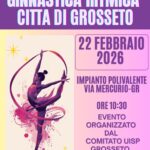 uisp torneo di ginnastica ritmica città di grosseto locandina febbraio 2026