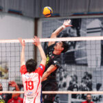 invictavolleyball squadra serie B maschile azione di gioco marzo 2026-2