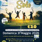tennis Locandina Racchette per Sole maggio 2026