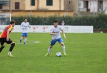 La società Us Follonica Gavorrano annuncia l’arrivo del centrocampista Nicola Andreoli