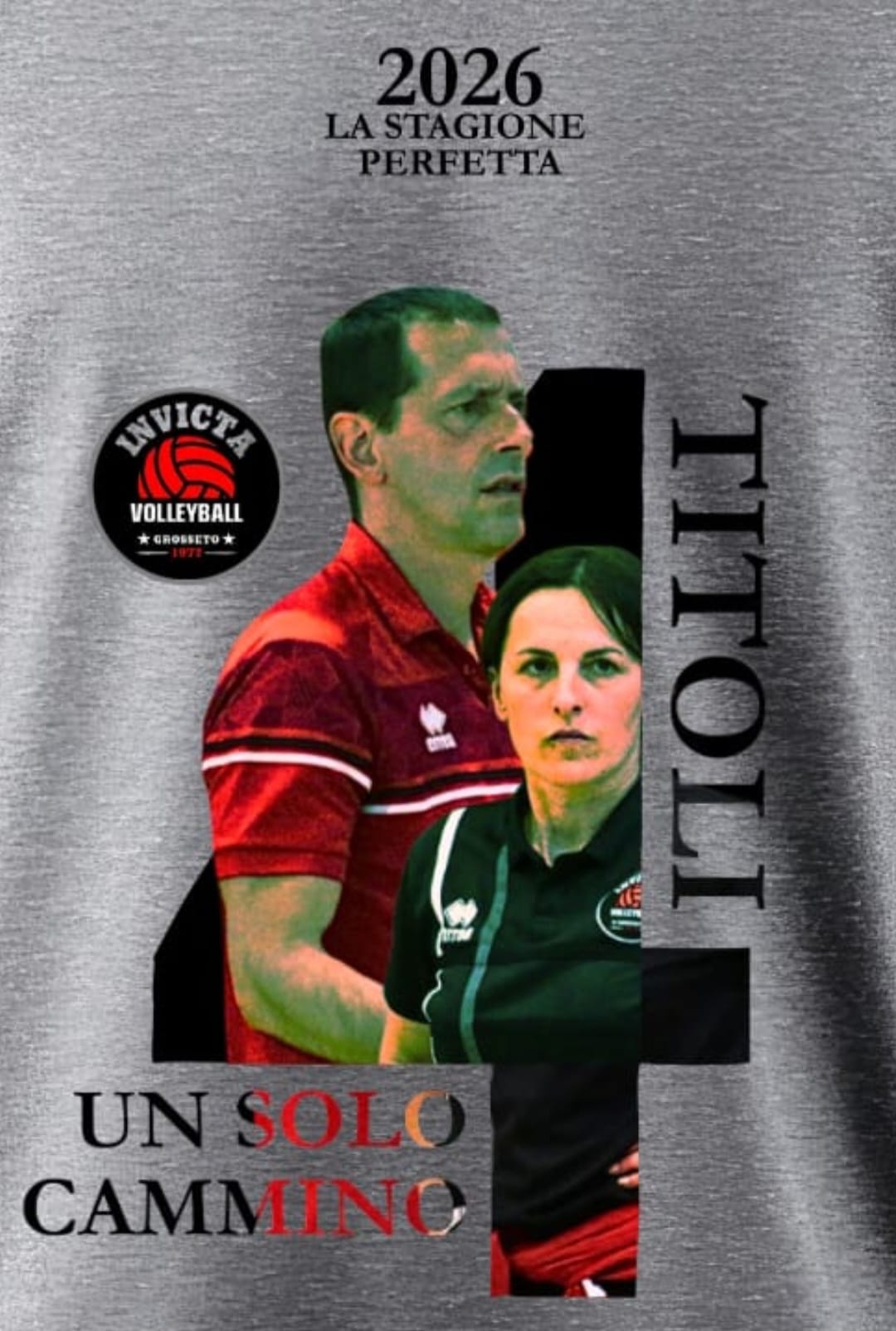 Gli allenatori dell’Invictavolleyball Fabrizio Rolando e Sonia Feltri sono i vincitori del prestigioso premio Maltinti