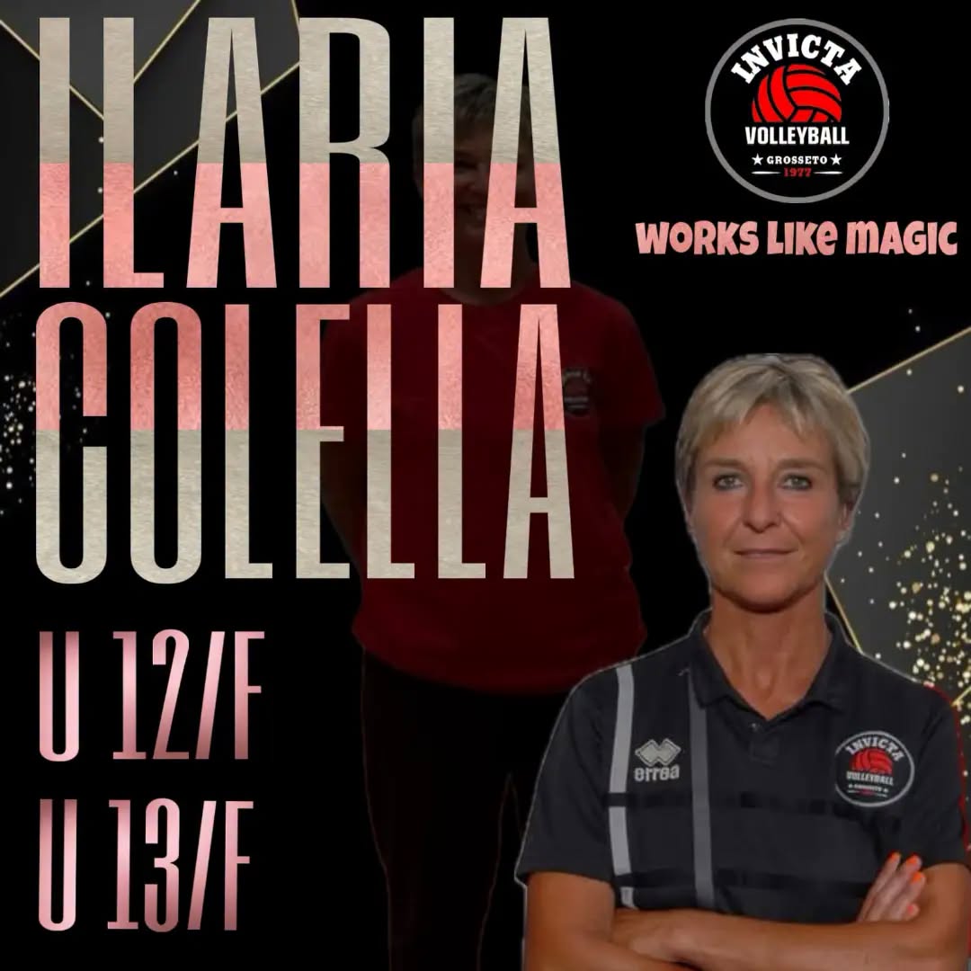 Invictavolleyball settore femminile logo stagione 2026 2027 ilaria colella