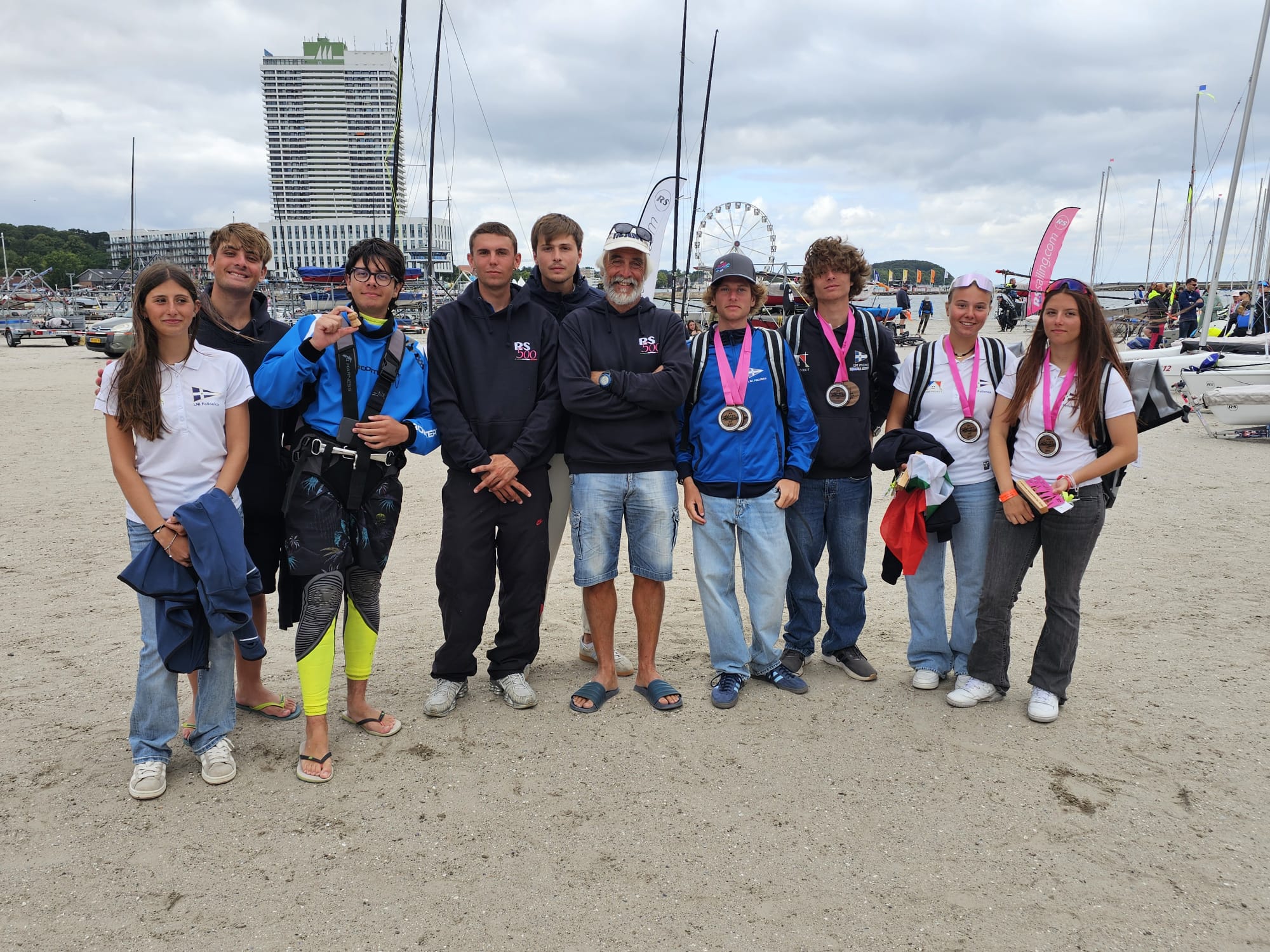 vela lega navale di follonica equipaggi al campionato europeo in germania luglio 2026