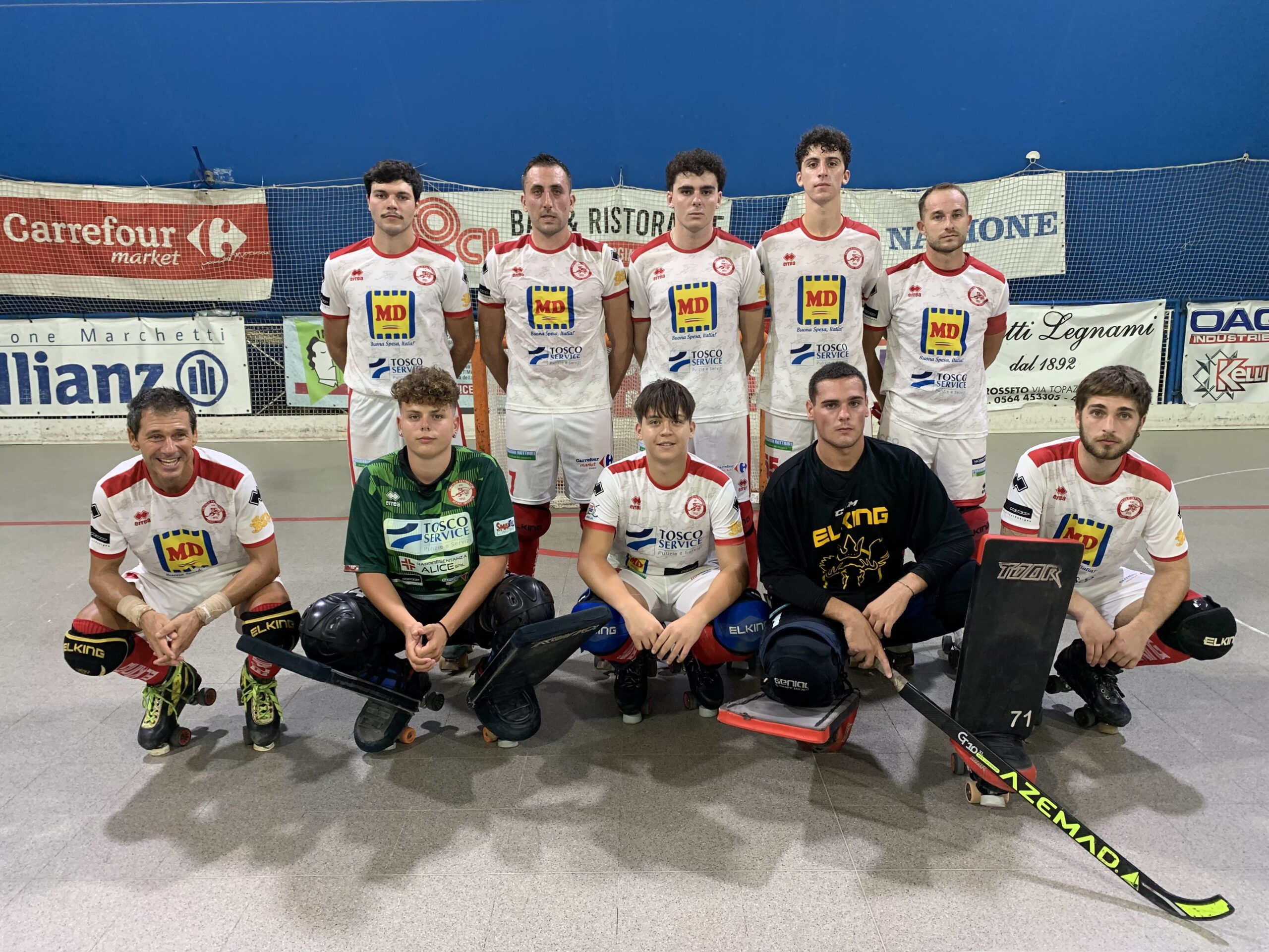 Hockey pista squadra Cp Grosseto serie B settembre