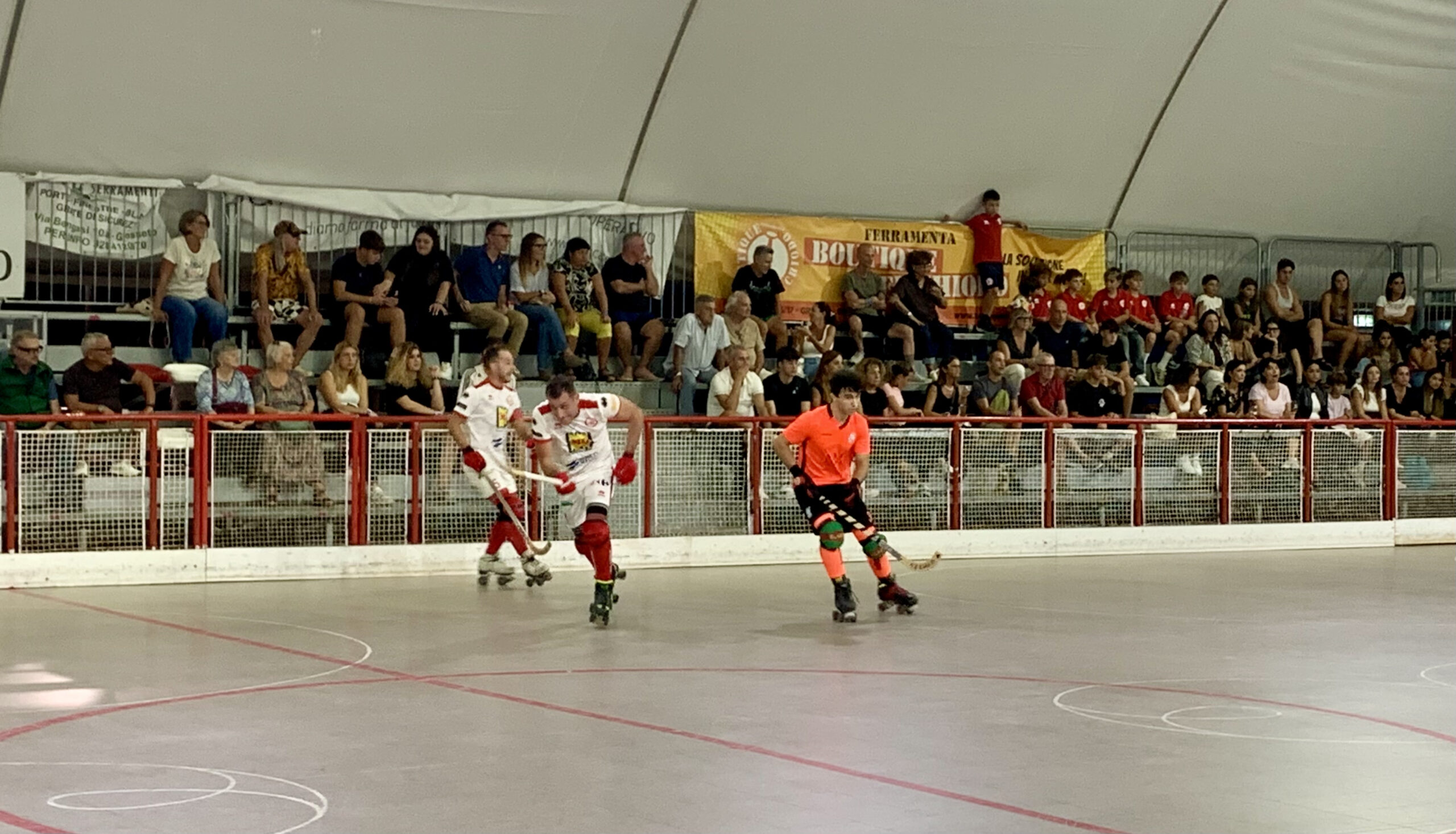 Hpckey pista azione di gioco Viareggio Cp Grosseto settembre