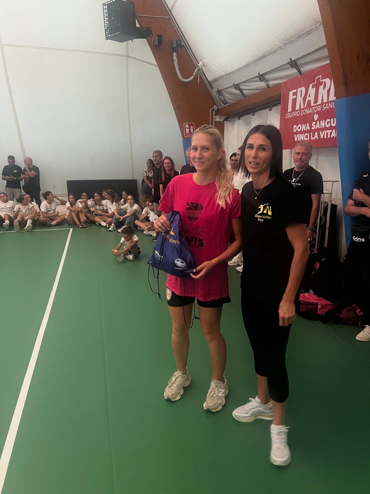 Pallavolo grosseto palleggiatrice under 17 angelica rossetti settembre