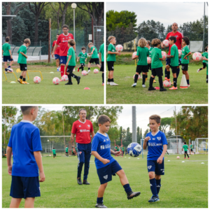 Follonica gavorrano collage Allenamento Scuola Calcio ottobre
