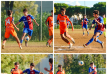 Sconfitta interna per la Juniores nazionale dell’UsFG, battuta 0-2 dalla Pistoiese Follonica gavorrano squadra juniores collage foto azione di gioco ottobre