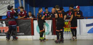 Hockey pista CP grosseto contro Follonica time out ottobre