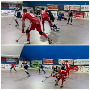Hockey pista circolo pattinatori grosseto prato azione di gioco ottobre