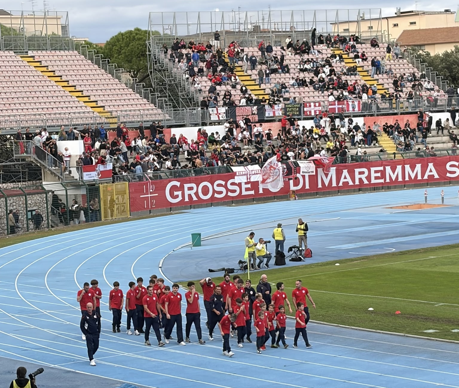 Hockey pista pattinatori grosseto Sfilata stadio zecchini ottobre