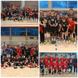 Invictavolleyball squadra under 15 maschile ottobre 2026 collage foto
