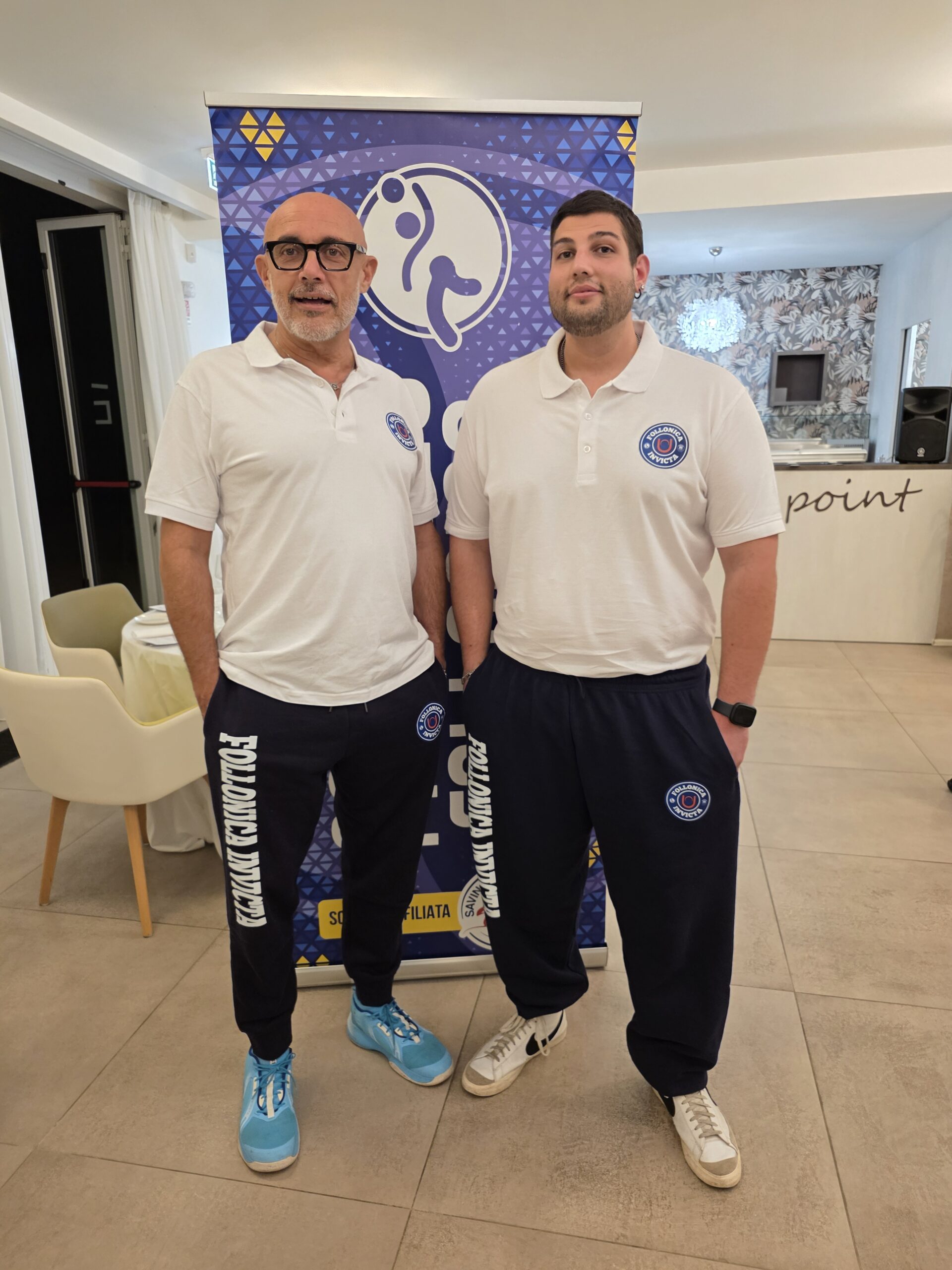 Pallavolo follonica invicta allenatori stefano spina e andrea chiappelli ottobre
