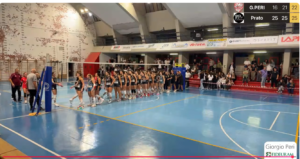 Pallavolo grosseto prato fine gara ottobre
