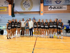 Pallavolo grosseto squadra serie B2 secondo posto torneo ottobre