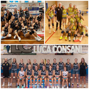 Pallavolo grosseto squadre under 17 e 19 collage ottobre