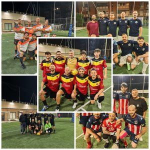 Uisp calcio a 5 foto collage squadre ottobre